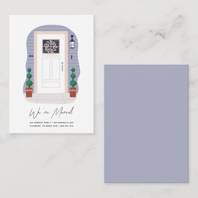 Correspondance Carte de déplacement du numéro de la maison de cou (Devant / Derrière)