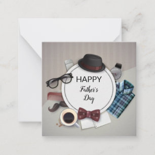 Correspondance Carte de fête des pères joyeuse