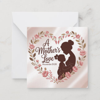 Correspondance Carte de la fête des mères chrétienne de l'amour d