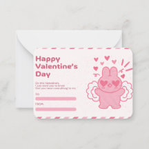 Carte de la Saint-Valentin