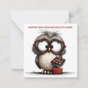 Correspondance Carte de la Saint-Valentin Chouette Drôle