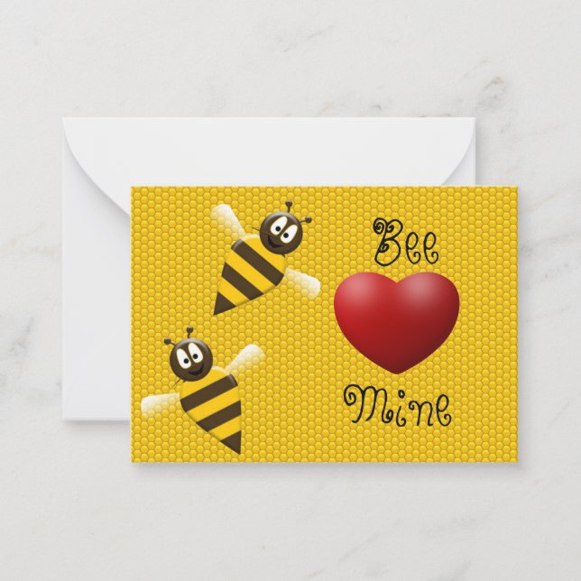 Correspondance Carte de la Saint Valentin de la Mine d'Abee (Devant)