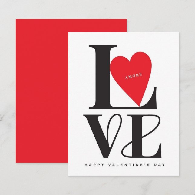 Correspondance Carte de la Saint-Valentin  Sois Mienne (Devant / Derrière)