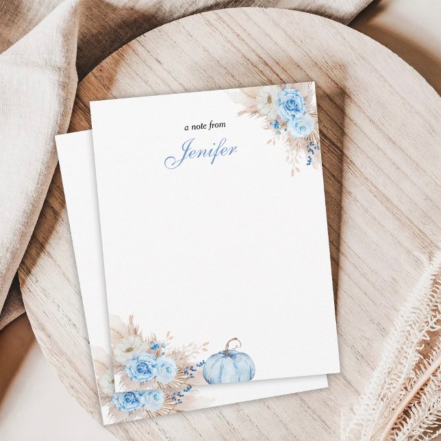 Correspondance Carte de naissance Blue Pumpkin bébé (Créateur téléchargé)