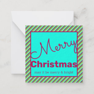 Correspondance Carte De Noël Douce Et Mini Avec Enveloppe