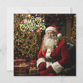 Correspondance Carte de Noël père Noël Sleigh of Smiles