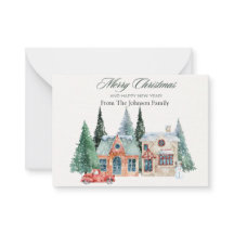 Carte de Noël personnalisée pour la famille - Cart