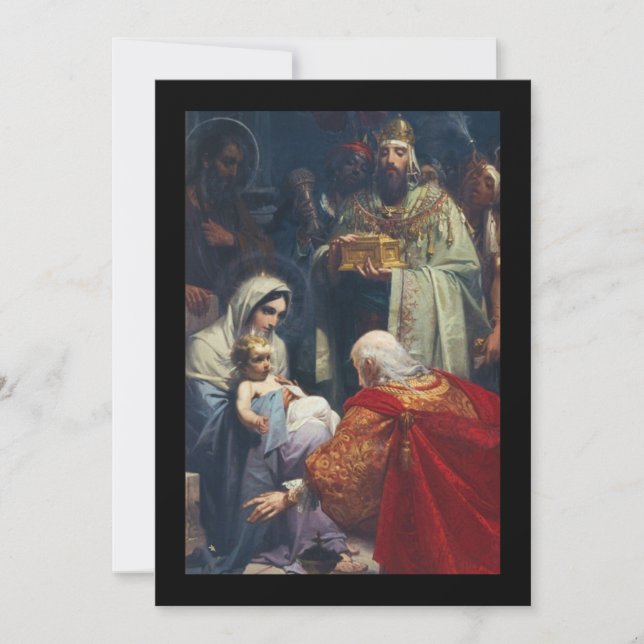 Correspondance Carte de Noël pour l'Épiphanie (Devant)