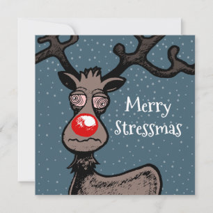 Correspondance Carte de Noël Rudolph Reindeer