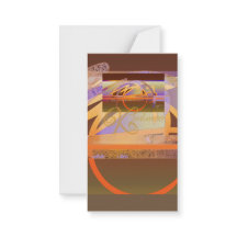 Carte de note à plat