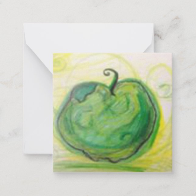 Correspondance Carte de note Apple (Devant)