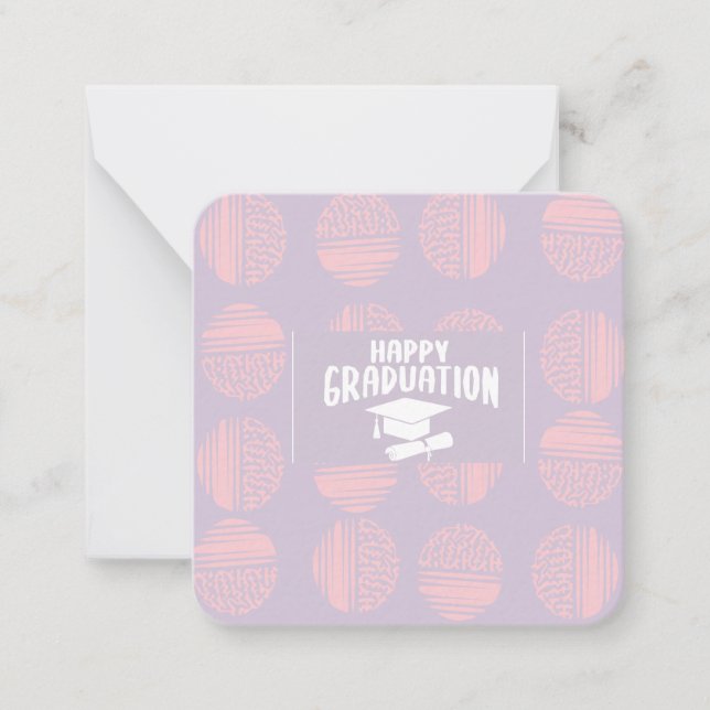 Correspondance Carte de note de graduation : (Devant)
