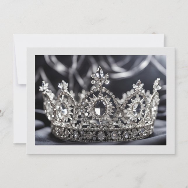 Correspondance Carte de note de la couronne Pageant (Devant)