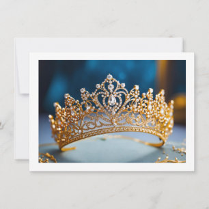 Correspondance Carte de note de la couronne Pageant