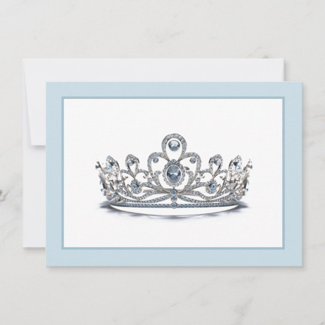 Correspondance Carte de note de la couronne Pageant (Devant)