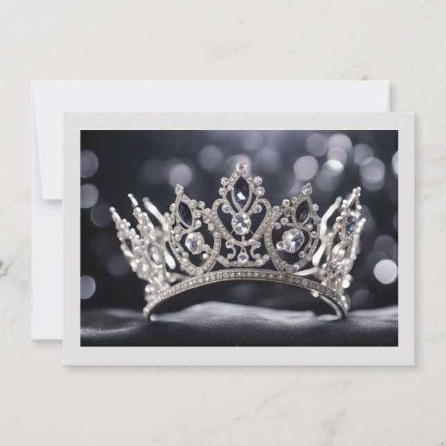 Correspondance Carte de note de la couronne Pageant (Devant)