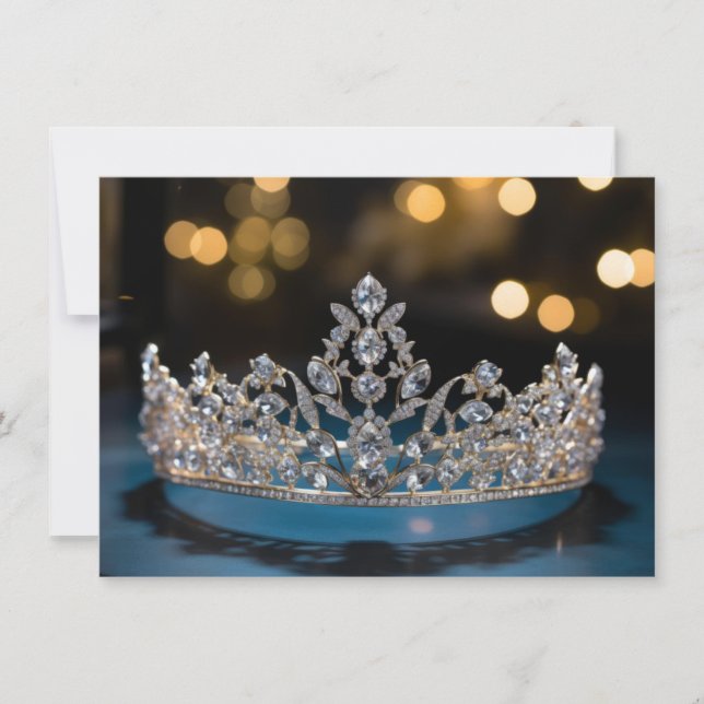 Correspondance Carte de note de la couronne Pageant (Devant)