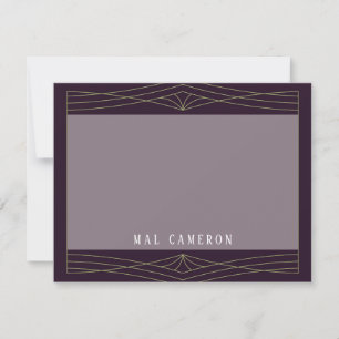 Correspondance Carte de note d'inspiration Queen