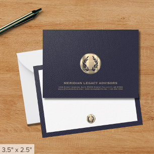 Correspondance Carte de note du conseiller en or de la Marine