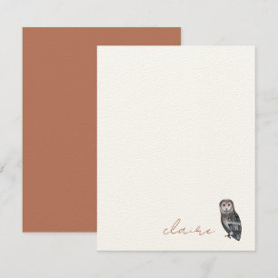 Correspondance Carte de note Fournitures petites entreprises pers