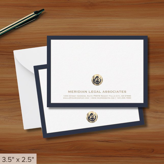 Correspondance Carte de note juridique de la Marine Gold Justice (Créateur téléchargé)