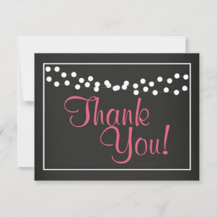 Correspondance Carte de note Merci