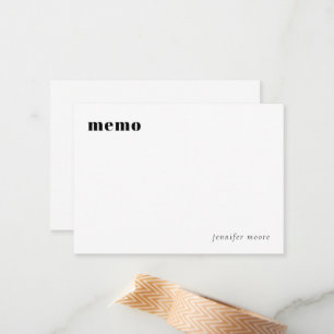 Correspondance Carte de note minimale simple du gestionnaire de m