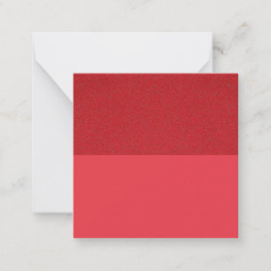 Correspondance Carte de note plat Tomato Red Split-Horizon (perso