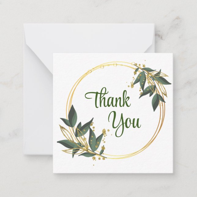 Correspondance Carte de note plate (Devant)