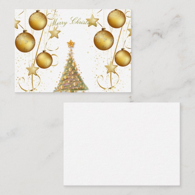 Correspondance Carte de note plate (Devant / Derrière)