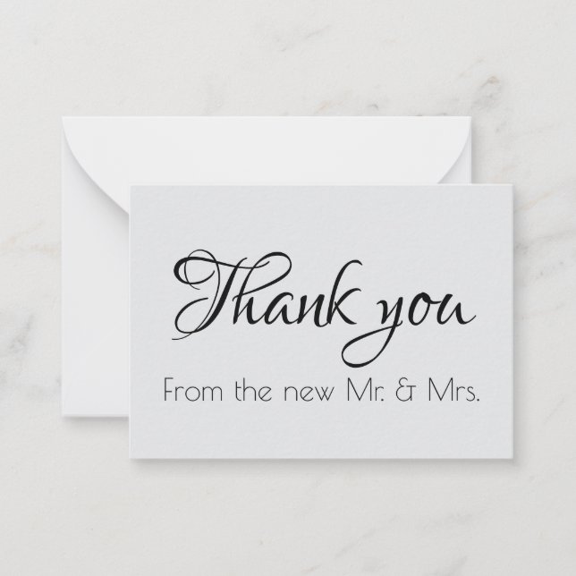 Correspondance Carte de note plate (Devant)
