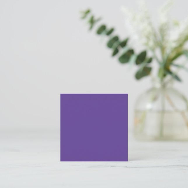 Correspondance Carte de note pour violet solide à l'oeil qui s'at (Debout devant)