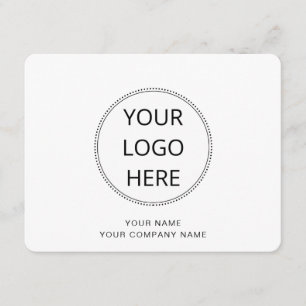 Correspondance Carte de note simple logo