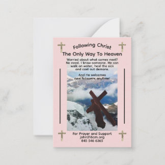 Correspondance Carte de note spirituelle