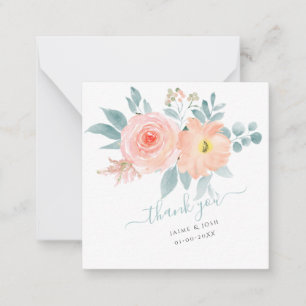 Correspondance Carte de notes Rose PixDezines Blush Pink