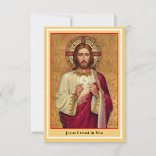 Correspondance Carte de prière de communion spirituelle en gros c