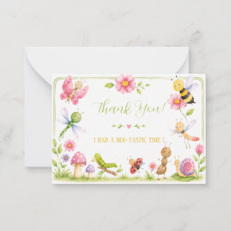 Correspondance Carte de remerciement Green Bugs !