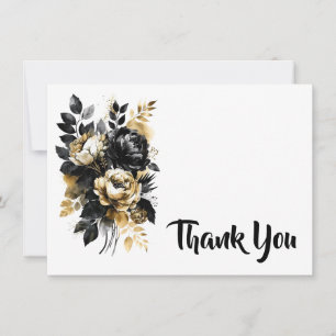 Correspondance Carte de remerciement plate