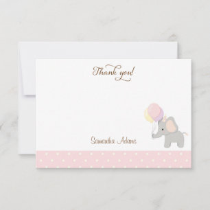 Correspondance Carte de remerciements Baby shower de la Giraffe C