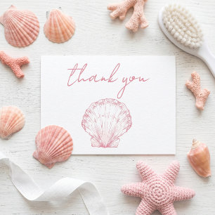 Correspondance Carte de Remerciements pour Baby Shower Sea You So