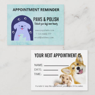 Correspondance Carte de rendez-vous personnalisée pour les entrep