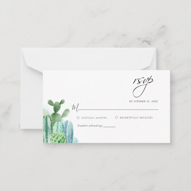 Correspondance Carte de réponse de mariage végétation plantes de  (Devant)