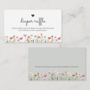 Correspondance Carte de Tirage au Sort de Couches Fleur Sauvage B