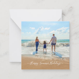 Correspondance Carte de vacances d'été personnalisée avec votre p