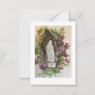 Correspondance Carte de vœux Ave Maria