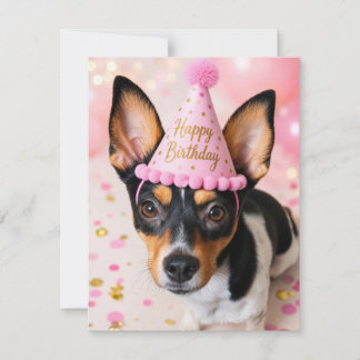 Correspondance Carte de vœux d'anniversaire Juno Rescue Dog