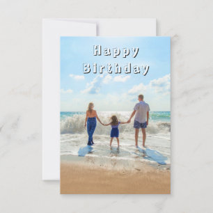 Correspondance Carte de vœux d'anniversaire personnalisable avec