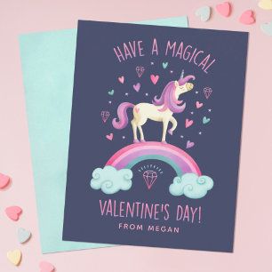 Correspondance Carte de voeux de la Journée de la Licorne Valenti