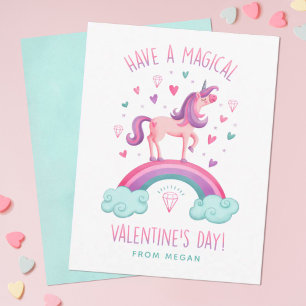 Correspondance Carte de voeux de la Journée de la Licorne Valenti