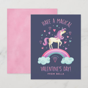 Correspondance Carte de voeux de la Journée de la Licorne Valenti